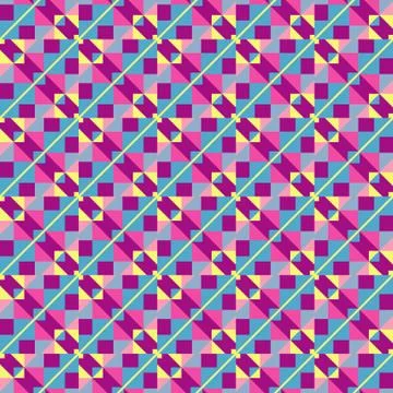 Abstract colorful geometric background. Vector illustration. Illustrazione stock
