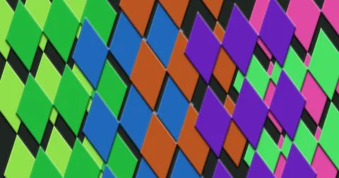 Abstract colorful geometric elements texture for banner concept Illustrazione stock