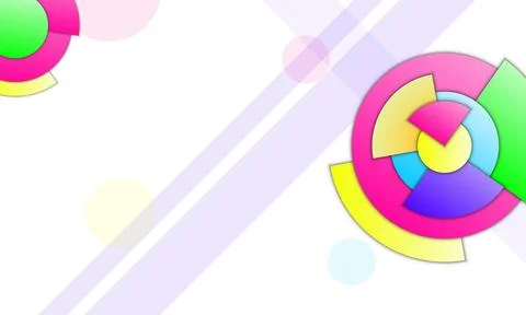 Abstract colorful geometric gradient background. Stockillustratie