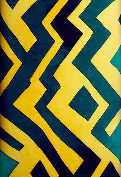 Abstract colorful geometric lines pattern Stock Illustration