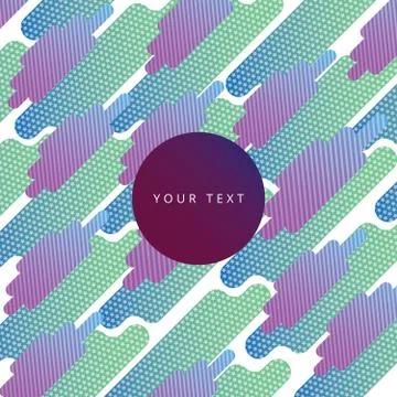 Abstract Colorful Geometric Pattern Design And Background Stock Illustration