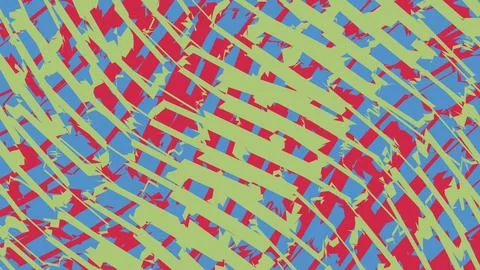 Abstract colorful geometric pattern with diagonal lines 库存插图