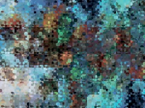 Abstract colorful geometric pattern Stock Illustration