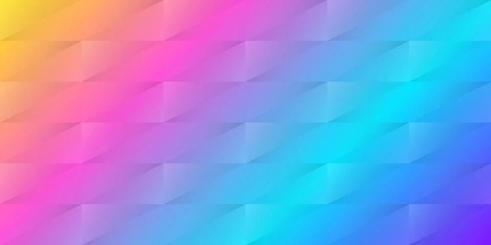 Abstract colorful geometric pattern with triangle shapes Stock Illustration
