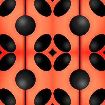 Abstract colorful geometric seamless pattern symmetric kaleidoscope fashion,  Illustrazione stock