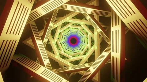 Abstract colorful geometric triangular shape background. Stock Footage 145037842