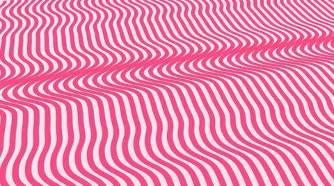 Abstract colorful geometric wavy patterns with nice combined colors Stock Illustration