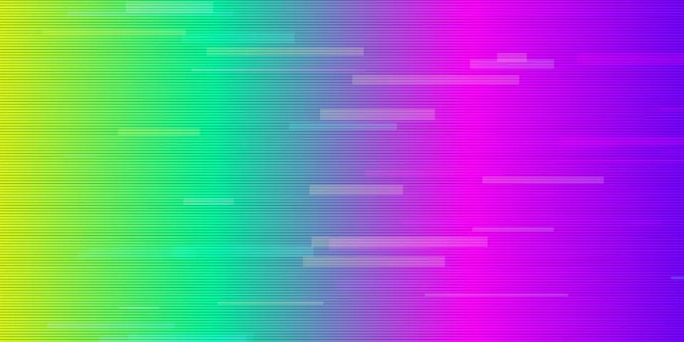 Abstract colorful glitch pattern with vertical stripes Stock Illustration