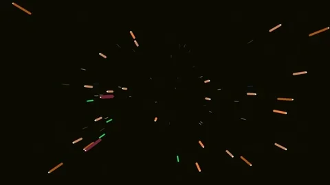 Abstract colorful glitter particle explosion festive magic stream energy ef.. Stock Footage 337161695