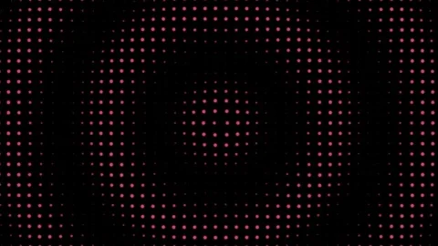 Abstract colorful glowing circles animation background Stock Footage 344607732
