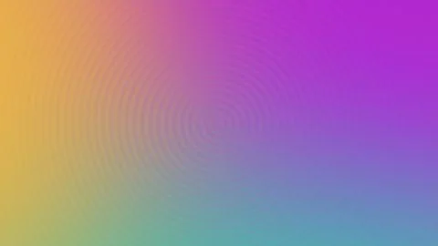 Abstract colorful gradient background with concentric circular texture blending Stock Illustration