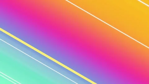 Abstract colorful gradient background with diagonal lines Stock Footage 337323028