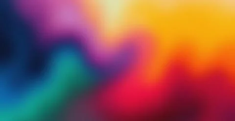 Abstract colorful gradient background featuring vibrant smooth flowing colors Stock Illustration