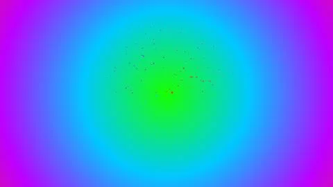 Abstract colorful gradient background with floating particles Illustrazione stock