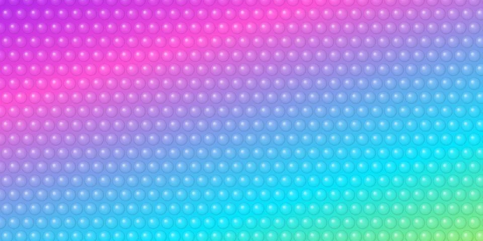 Abstract colorful gradient background with glowing dots Stock Illustration