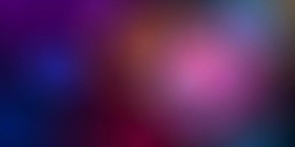 Abstract colorful gradient background with glowing light Stock Illustration