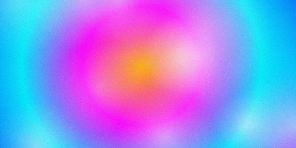 Abstract colorful gradient background with grainy texture Stock Illustration