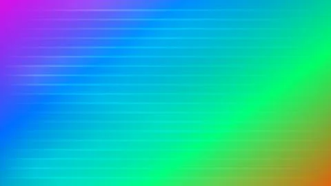Abstract colorful gradient background with horizontal lines Stock Illustration