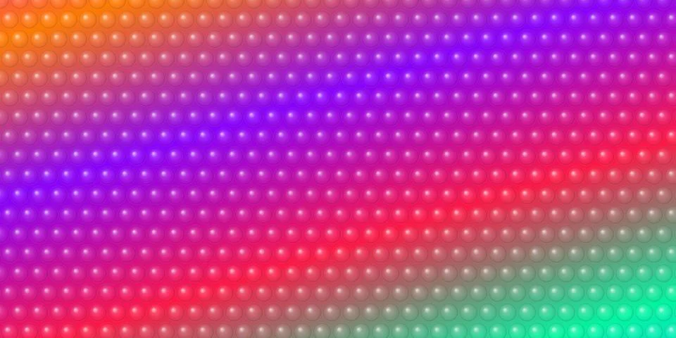 Abstract colorful gradient background with pixel square dots Stock Illustration
