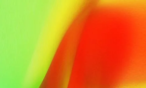 Abstract Colorful Gradient Background With Red Green Yellow Brush Texture a.. Illustrazione stock