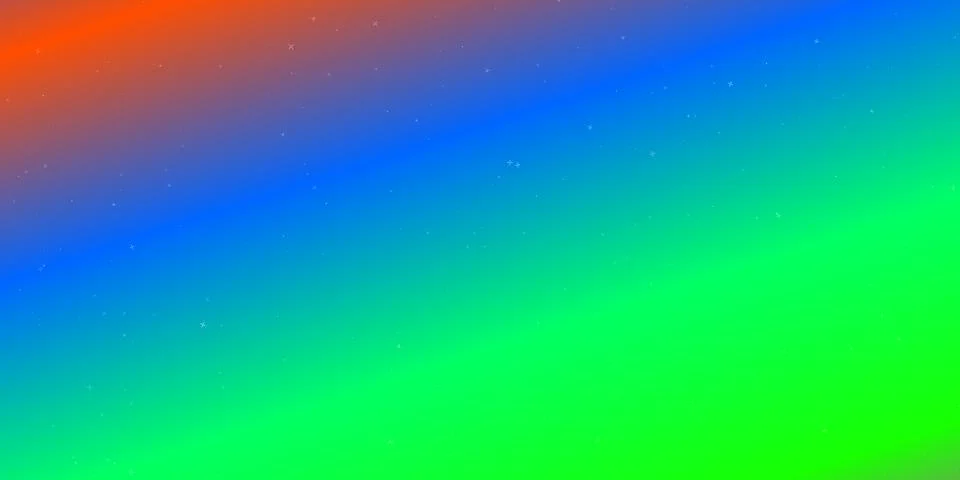 Abstract colorful gradient background with small stars Stock Illustration
