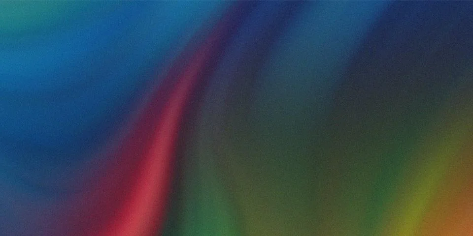 Abstract colorful gradient background with smooth wave motion and vibrant hue Stock Illustration