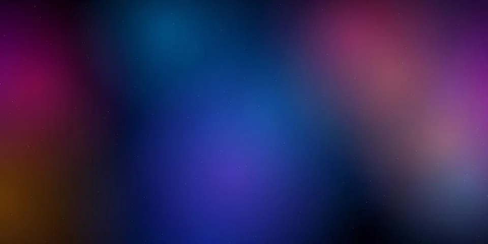 Abstract colorful gradient background with soft light glow Stock Illustration