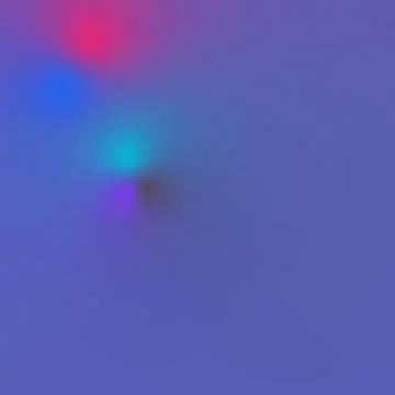 Abstract Colorful Gradient Background with Soft Yellow and Purple Waves Stock Illustration