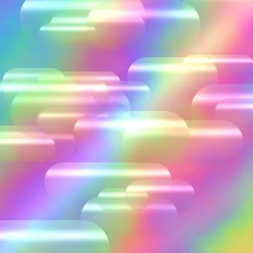 Abstract colorful gradient background with soft pastel blend illustration Stock Illustration