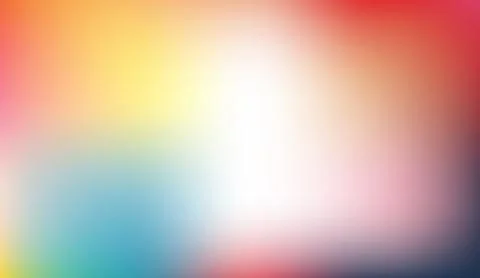 Abstract colorful gradient background with vibrant blend of light yellow blue Stock Illustration