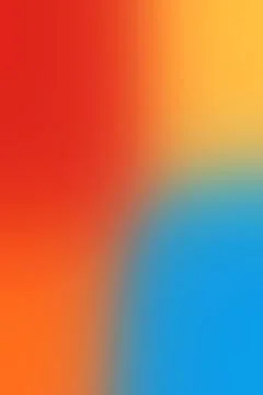 Abstract colorful gradient background with warm red-orange and cool blue tones Stock Illustration