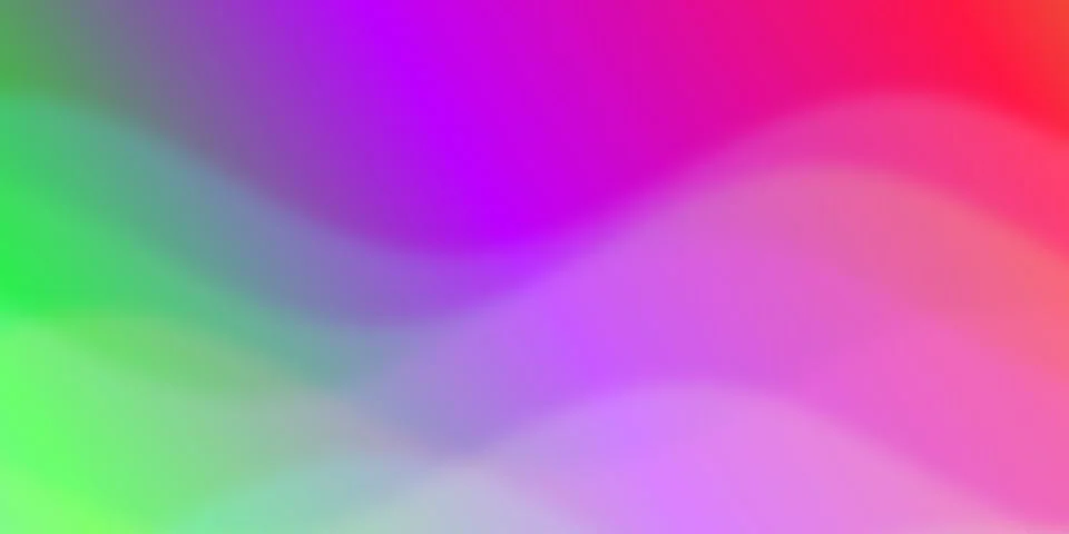 Abstract colorful gradient background with waves Stock Illustration