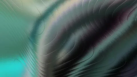 Abstract colorful gradient background with wavy lines and curves in shades .. Stock Illustration