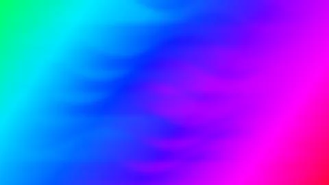Abstract colorful gradient background with wavy light flow Stock Illustration
