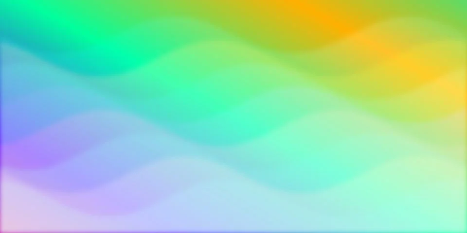 Abstract colorful gradient background with wavy lines Stock Illustration