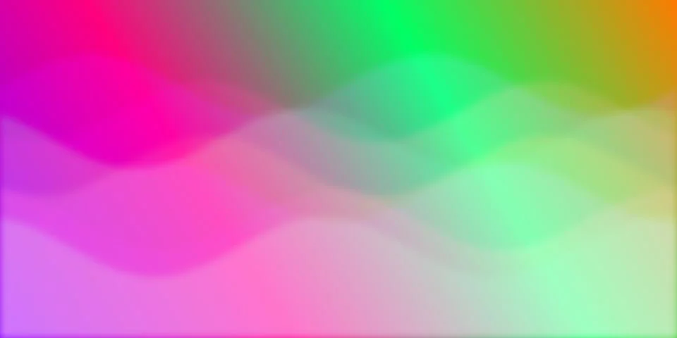 Abstract colorful gradient background with wavy lines Stock Illustration