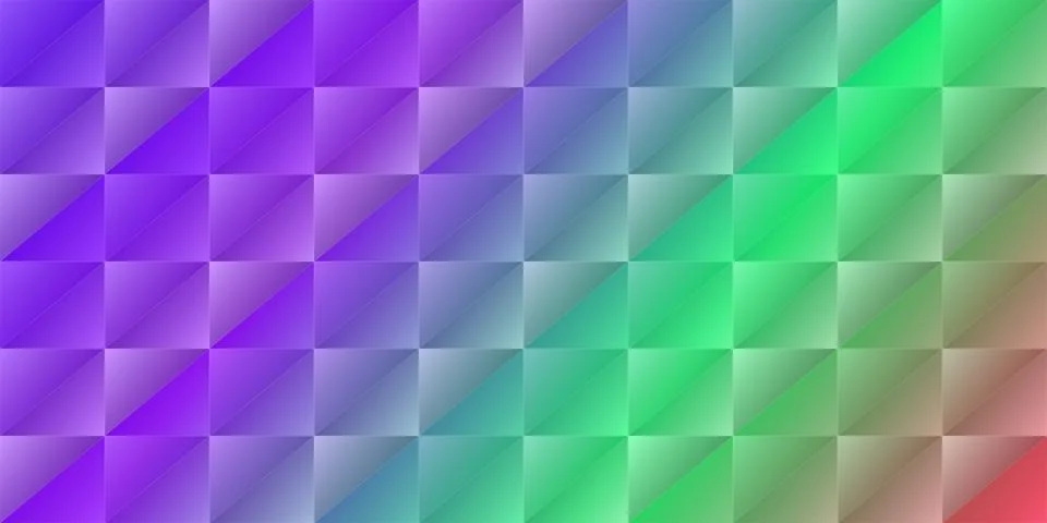 Abstract colorful gradient geometric square pattern background Stock Illustration