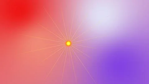 Abstract Colorful Gradient Pattern with a Radial Design Stock Illustration