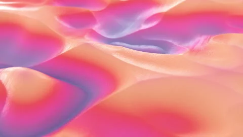 Abstract Colorful Gradient Shape Flowing Background Stock Footage 195277927