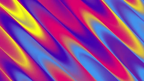 Abstract colorful gradient waves creating a dynamic and fluid motion background Stock Footage 340326024