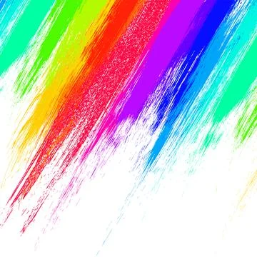 Abstract colorful grunge background, vector EPS10. Bright rainbow colors. Stock Illustration