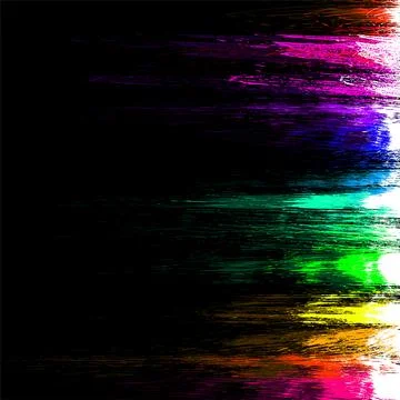 Abstract colorful grunge background, vector EPS10. Bright rainbow colors. Stock Illustration