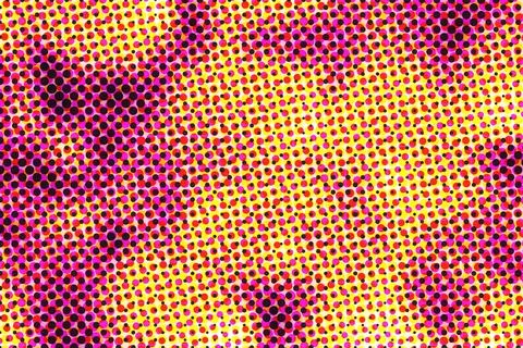 Abstract Colorful Halftone Pattern Background Stock Illustration