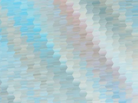 Abstract colorful hexagonal mosaic texture. Geometric fractal background. Fan Stock Illustration