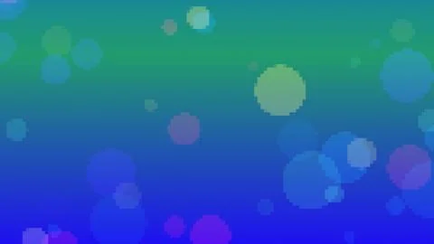 Abstract colorful hexagonal shapes on blue background illustration Stockillustratie