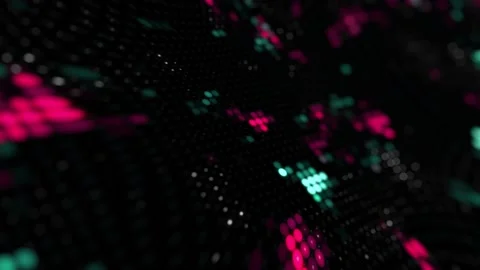 Abstract colorful hi-tech loopable background. Stock Footage 229398288