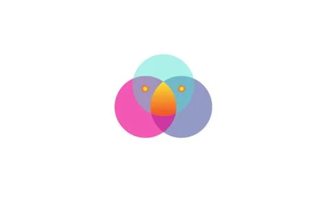 Abstract Colorful Illustrazione stock