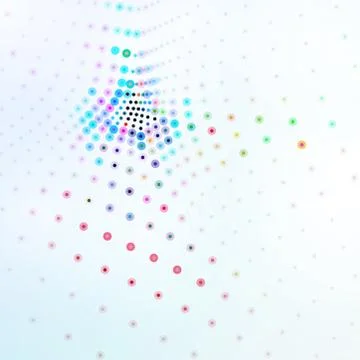 Abstract colorful illustration, creative vector eps10 Illustrazione stock