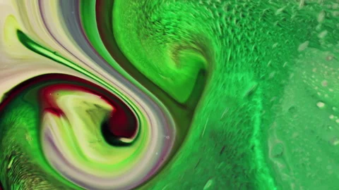 Abstract Colorful Ink Paint Diffusion Surreal Spread Shapes Stock Footage 298260868