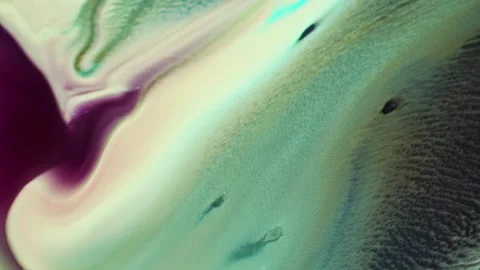 Abstract Colorful Ink Paint Diffusion Surreal Spread Shapes Stock Footage 298272503